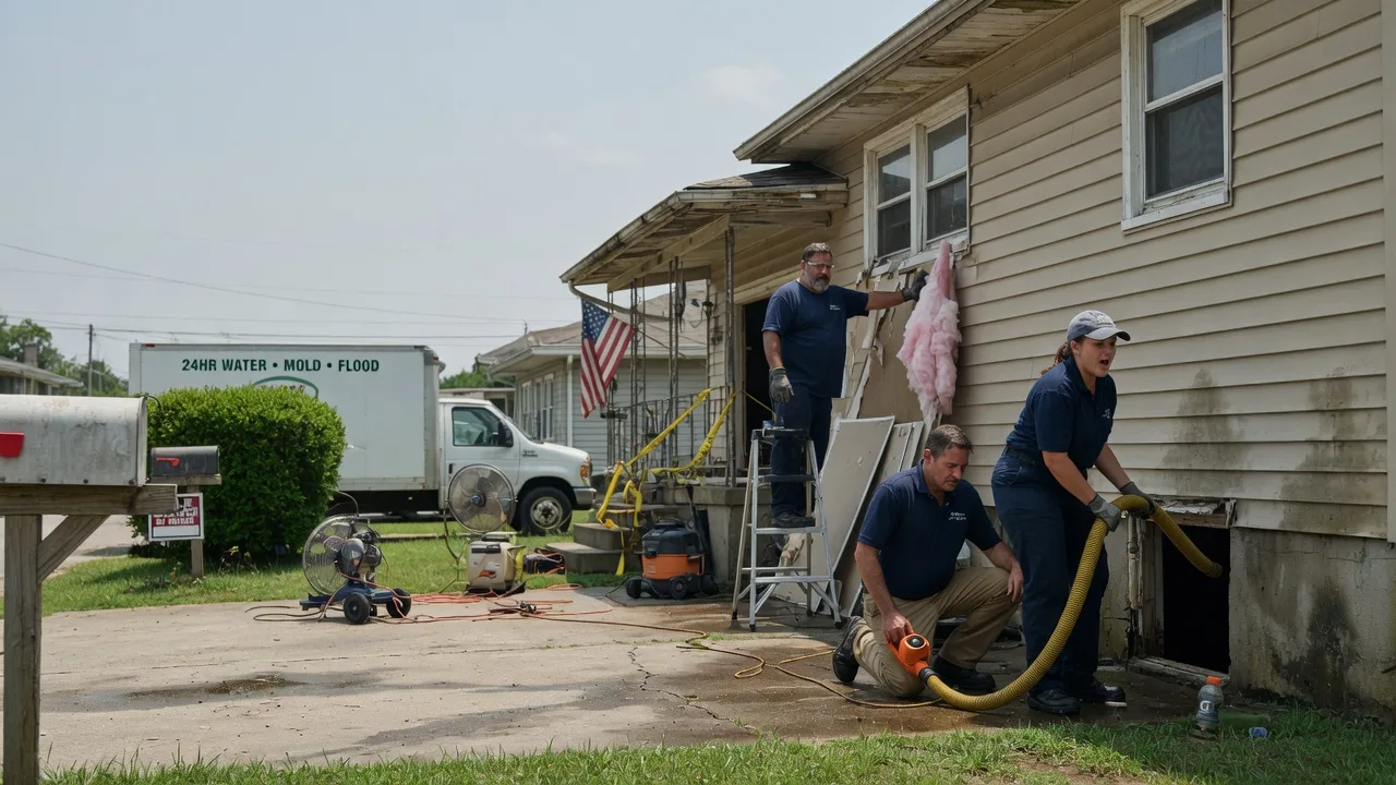 Water Damage Repair in Piedmont, SC near me